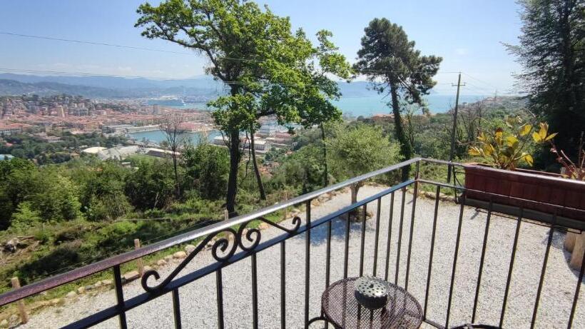 اتاق لوکس با بالکن و چشمانداز دریا, Agriturismo Belvedere 9