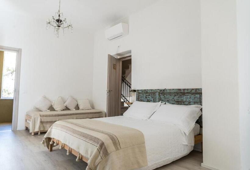 غرفة ديلوكس مطلّة علي البحر مزوَّدة بشُرفة, Agriturismo Belvedere 9