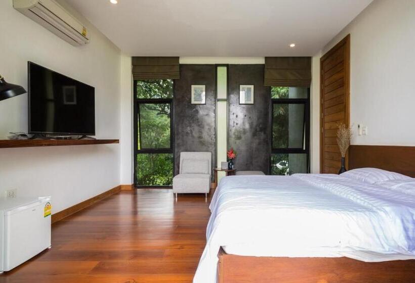 キングサイズベッドのデラックスルーム, Photharam126 Resort