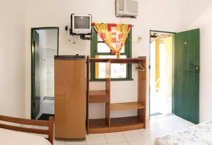 スタンダード4人部屋, Pousada Casarão Pé Na Areia Cumuruxatiba