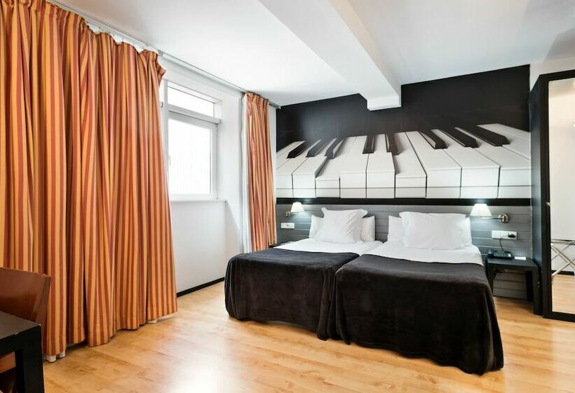 غرفة قياسية فردية, Abba Jazz Hotel Vitoria