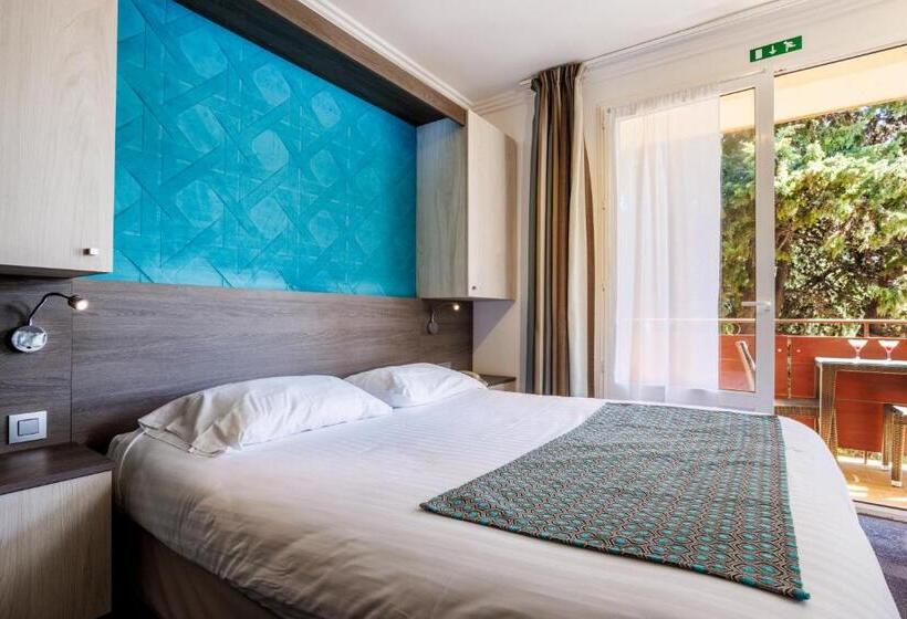 标准间带阳台, Spa Plage St Jean