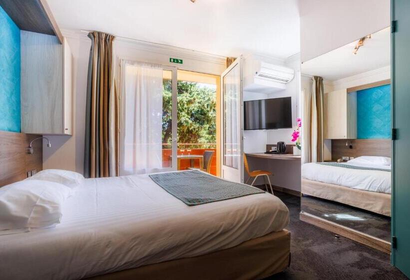 标准间带阳台, Spa Plage St Jean