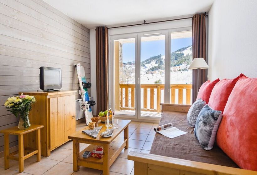 Апартаменты 1 Спальня, Lagrange Vacances L Orée Des Cîmes