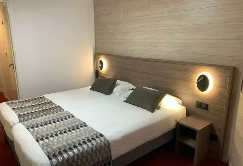 スタンダードシングルルーム, Logis Hotel Restaurant Spa Le Lac