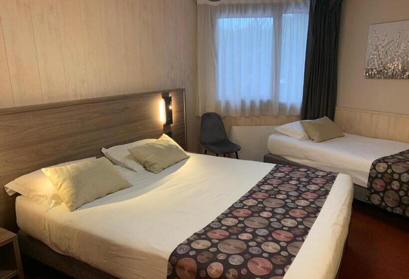 اتاق استاندارد سه نفره, Logis Hotel Restaurant Spa Le Lac