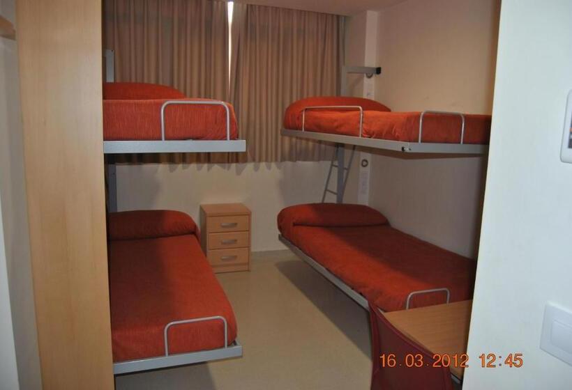 اتاق استاندارد چهار تخته, Albergue Inturjoven Sevilla