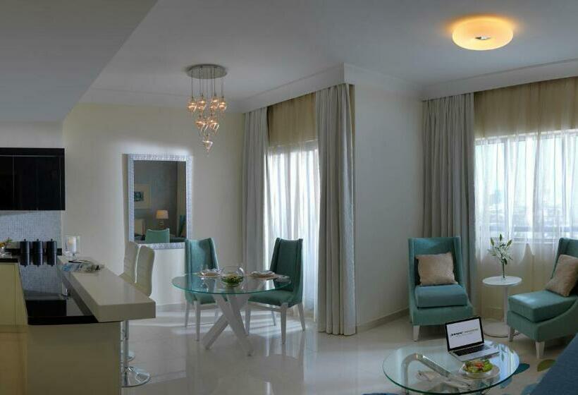 جناح مطل على المدينة, Damac Maison Mall Street