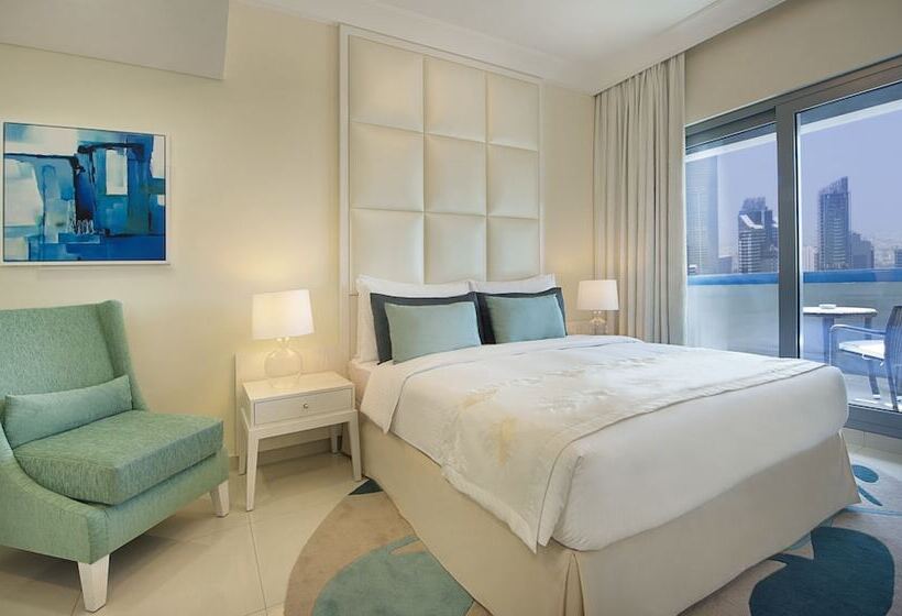 غرفة ديلوكس مطلة على المدينة, Damac Maison Mall Street