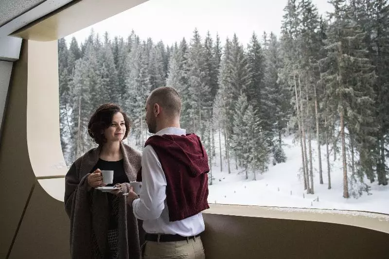 キングサイズベッドのスタンダードルーム, Alpengold Hotel Davos
