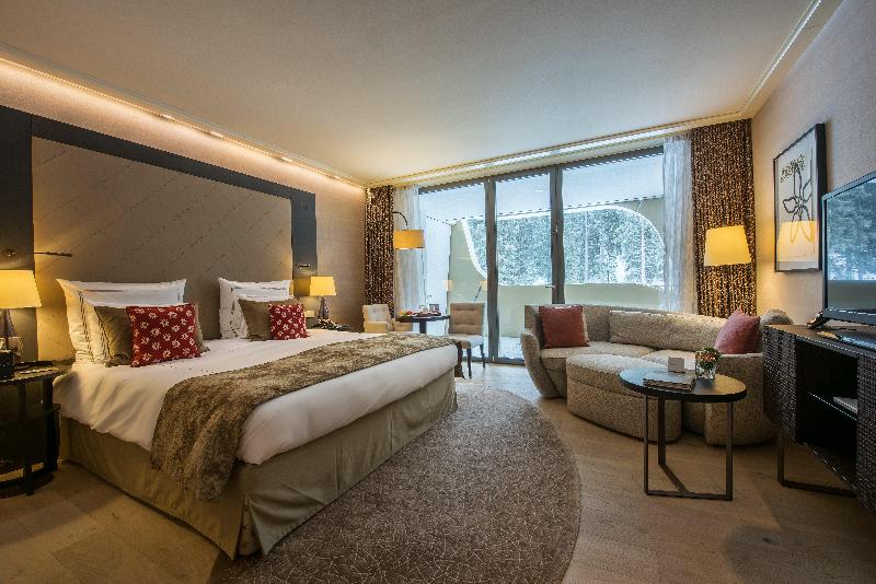 غرفة قياسية سرير كينج, Alpengold Hotel Davos