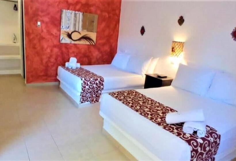 ２ダブルベッドのスタンダードルーム, Casa De Las Flores