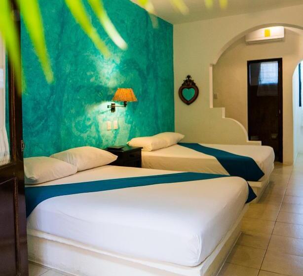 ２ダブルベッドのスタンダードルーム, Casa De Las Flores