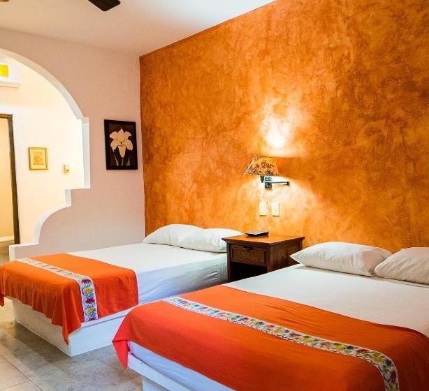 ２ダブルベッドのスタンダードルーム, Casa De Las Flores