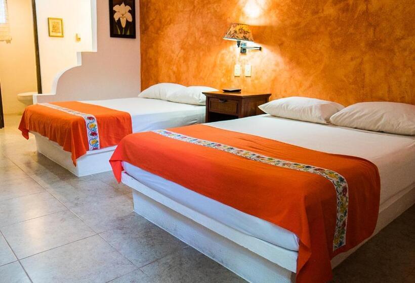 ２ダブルベッドのスタンダードルーム, Casa De Las Flores