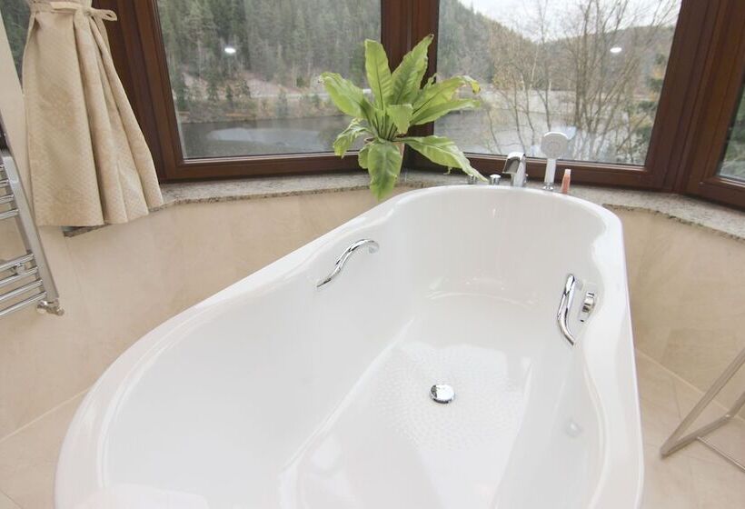 带河湖景观的套房, Retro Riverside Wellness Resort