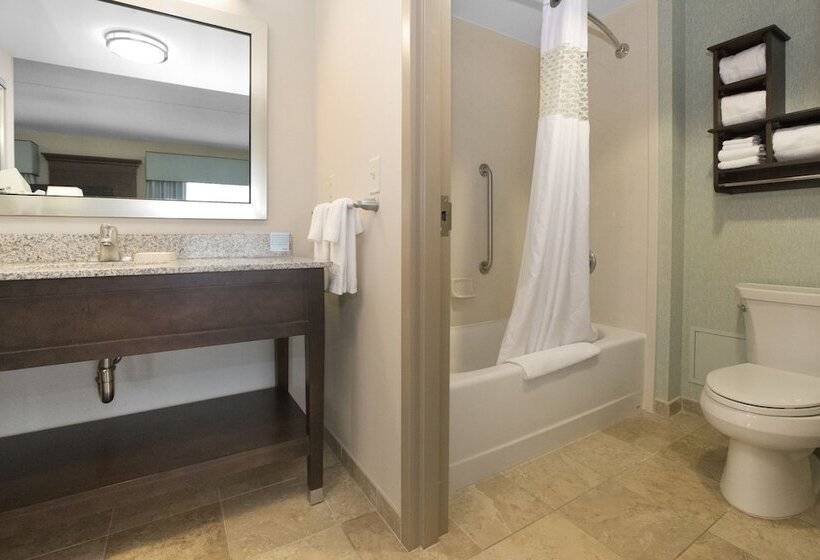 סטודיו סטנדרט, מיטה זוגית, Hampton Inn Pittsburgh Bridgeville