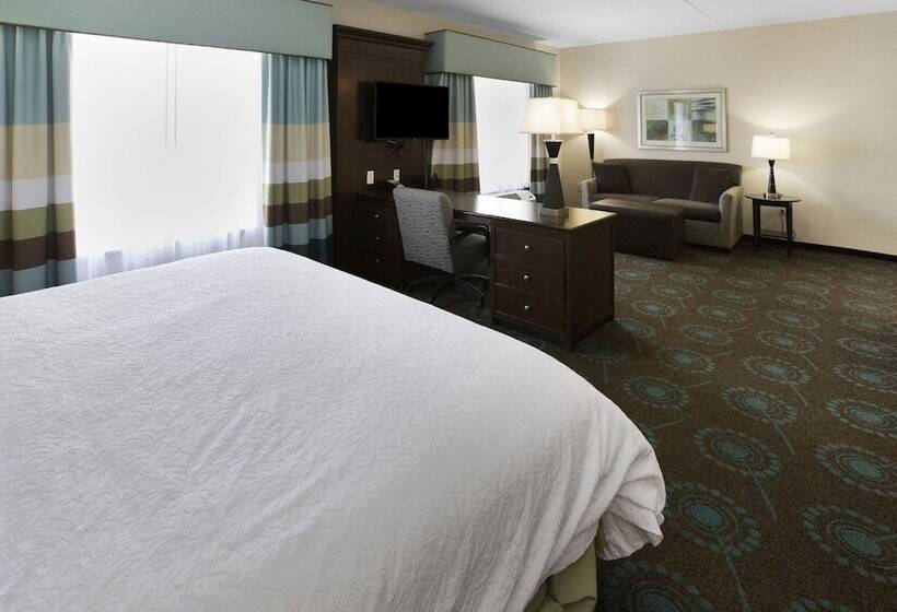 סטודיו סטנדרט, מיטה זוגית, Hampton Inn Pittsburgh Bridgeville