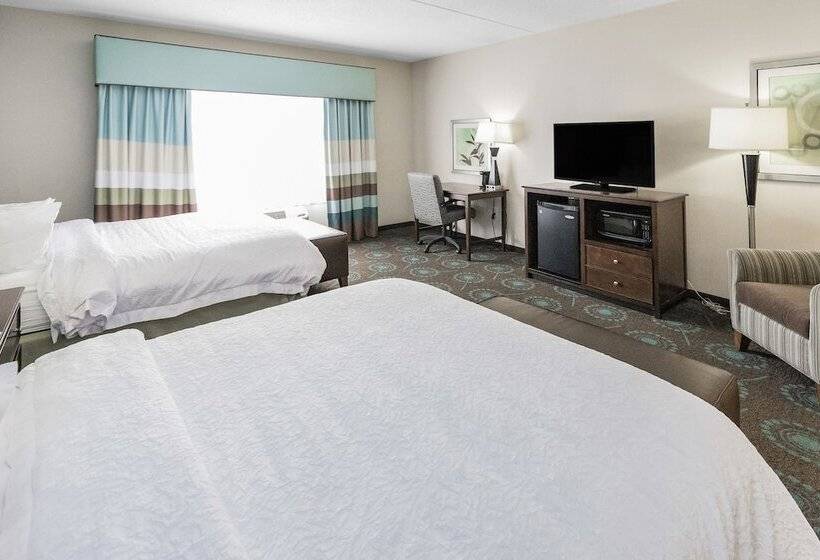 חדר סטנדרט מותאם לאדם עם מוגבלויות, Hampton Inn Pittsburgh Bridgeville
