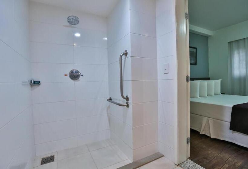 장애인을 위한 스탠다드 룸, San Diego Suites Pampulha Hotel   Oficial