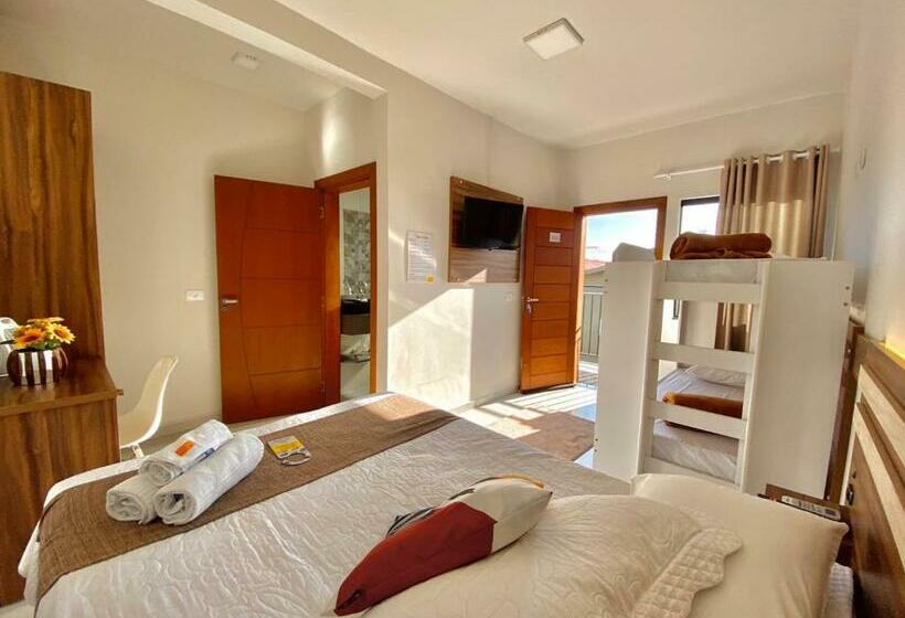 اتاق استاندارد چهار تخته, Pousada Villa Vantino