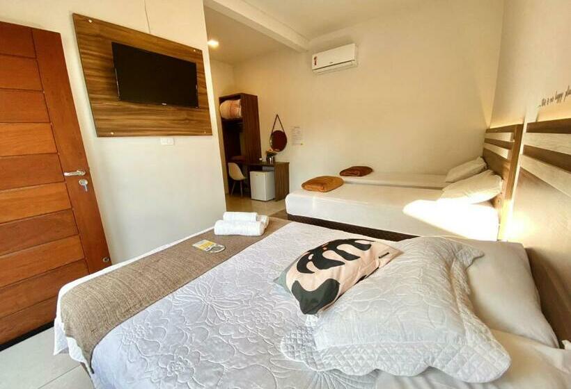 اتاق استاندارد چهار تخته, Pousada Villa Vantino