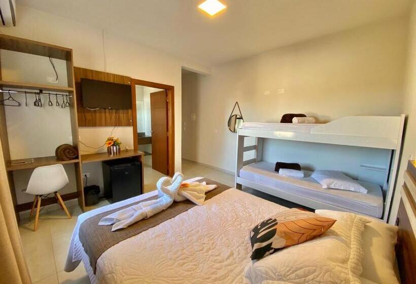 اتاق استاندارد چهار تخته, Pousada Villa Vantino
