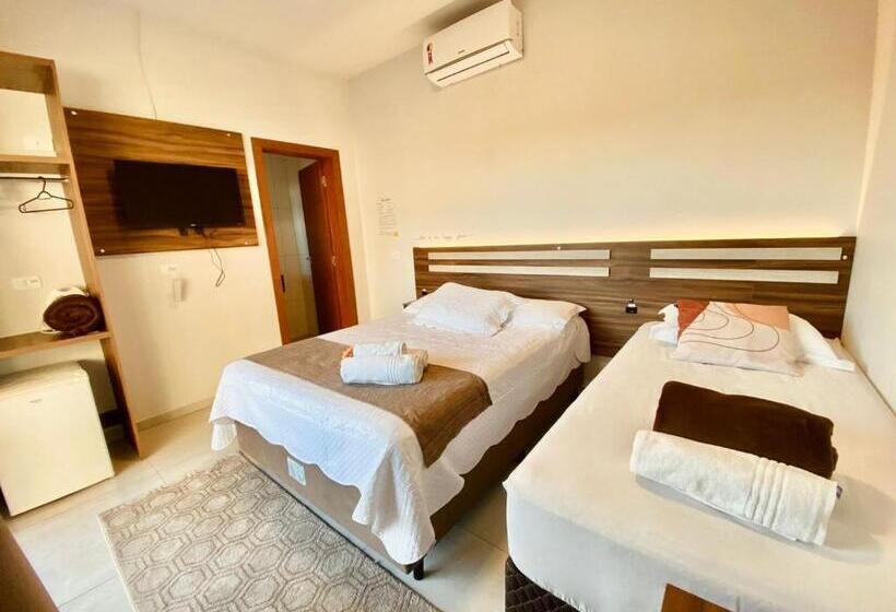 اتاق استاندارد سه نفره, Pousada Villa Vantino