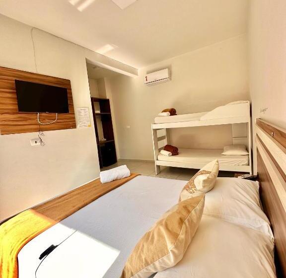 اتاق استاندارد چهار تخته, Pousada Villa Vantino