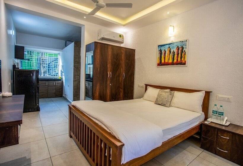 חדר סטודיו סטנדרד, Whiteboard Homes Siolim