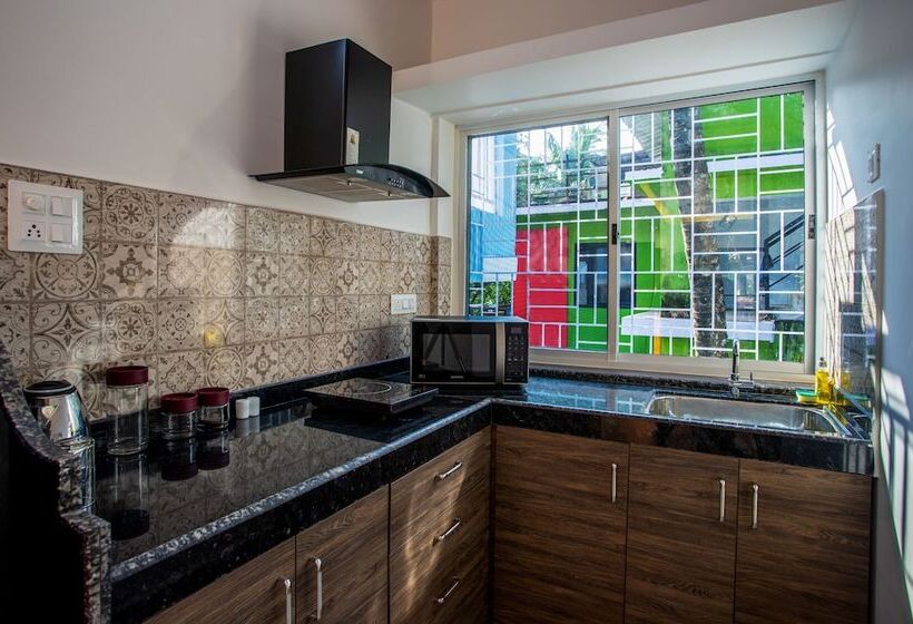 חדר סטודיו סטנדרד, Whiteboard Homes Siolim