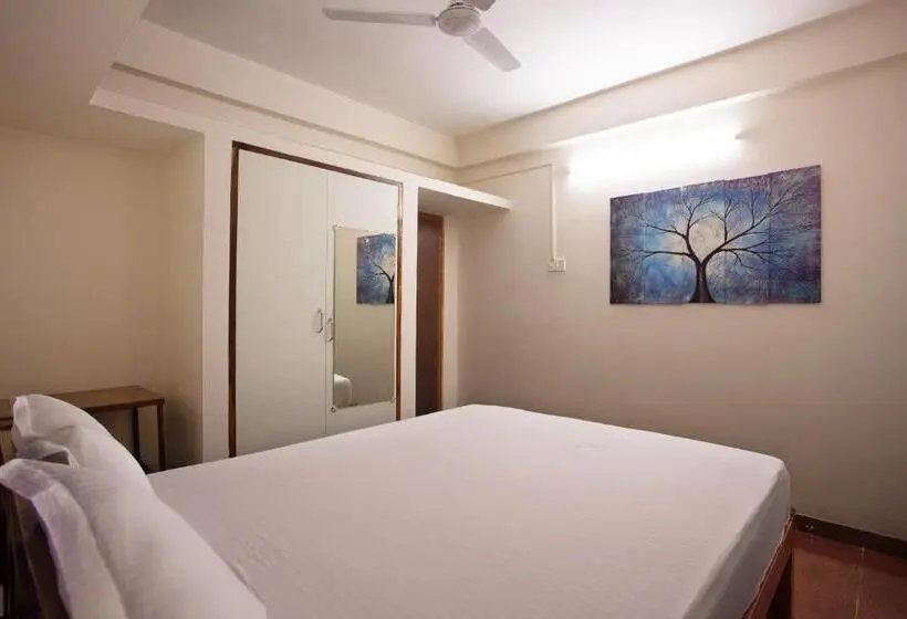 1ベッドルームアパートメント, Whiteboard Homes Siolim