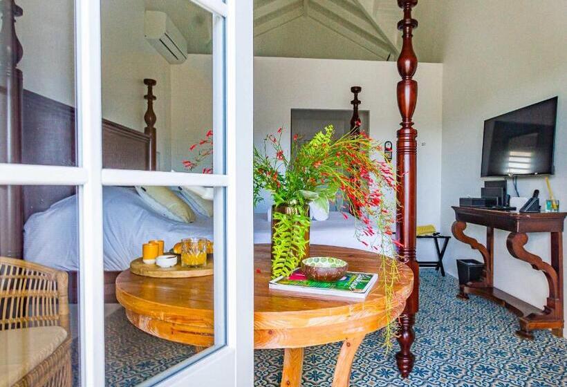 اتاق لوکس, Habitation Saint Charles Hôtel De Charme & Spa