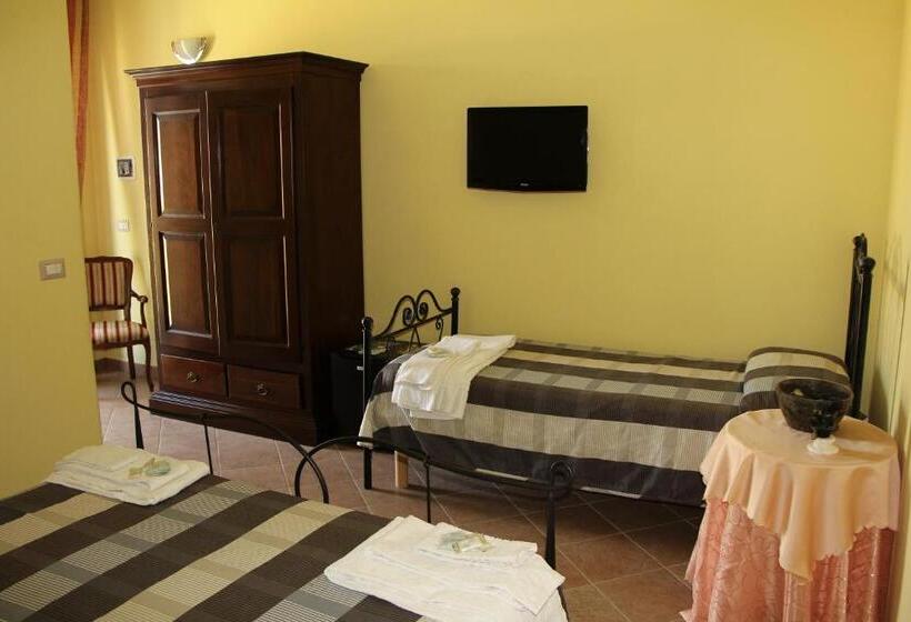 חדר סטנדרט לשלושה, B&b Li Fichi Alezio/gallipoli