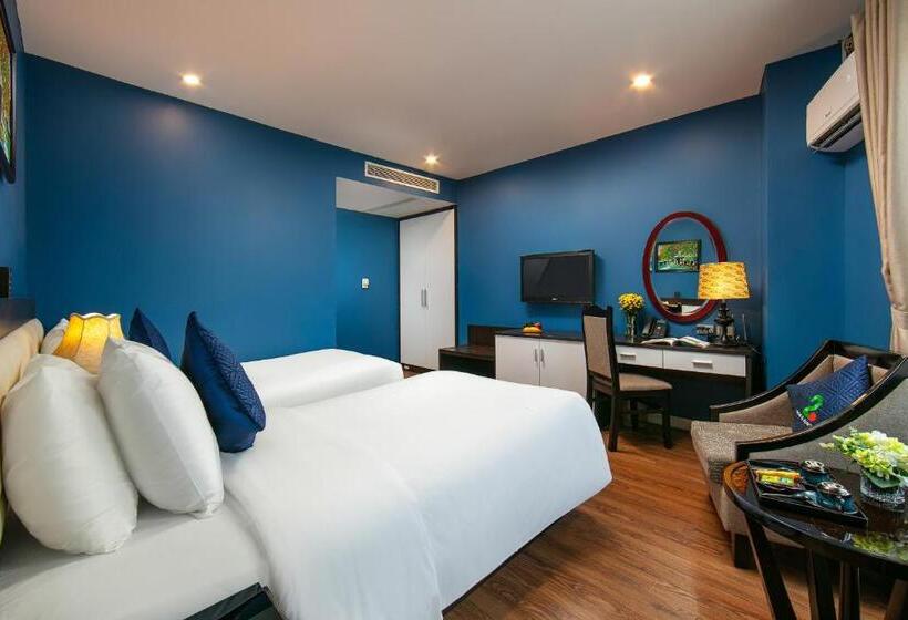 اتاق لوکس با چشم‌انداز شهر, Hanoi 20 Hotel & Apartment