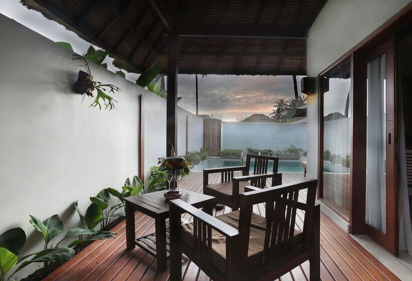 וילה עם חדר שינה אחד ובריכת שחיה, Living Asia Resort And Spa