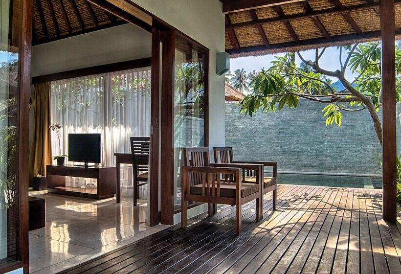 וילה עם חדר שינה אחד ובריכת שחיה, Living Asia Resort And Spa