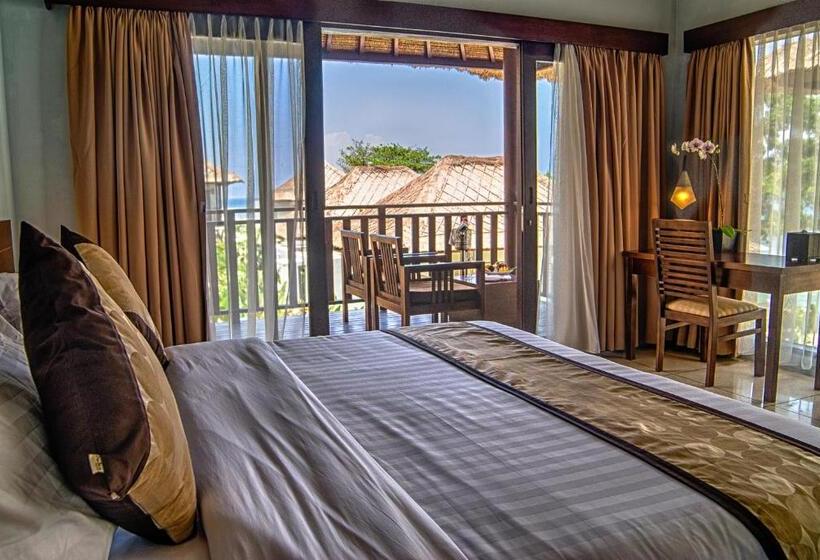 חדר סטנדרט צדדי נוף לים, Living Asia Resort And Spa