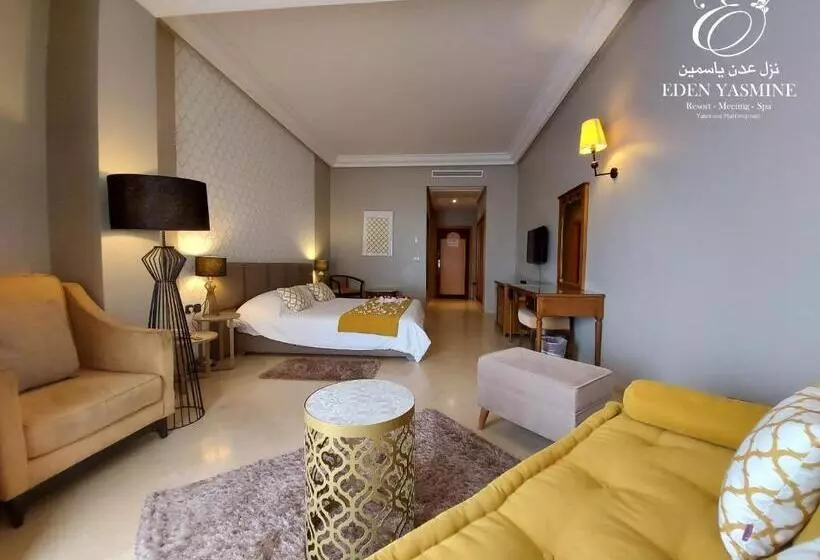 اتاق سوپریور با چشم‌انداز استخر, Eden Yasmine Resort & Spa