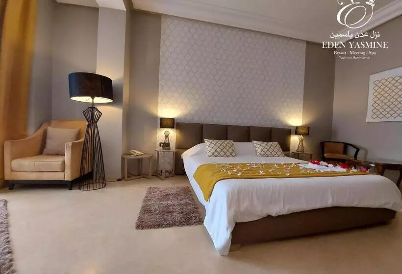 اتاق سوپریور با چشم‌انداز استخر, Eden Yasmine Resort & Spa