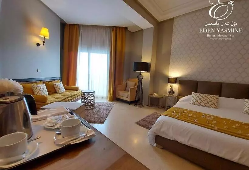 اتاق سوپریور با چشم‌انداز استخر, Eden Yasmine Resort & Spa