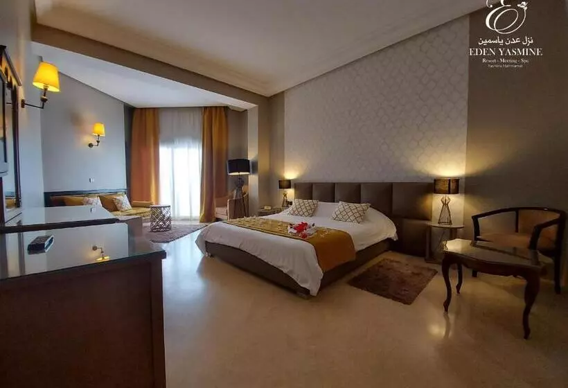 اتاق سوپریور با چشم‌انداز استخر, Eden Yasmine Resort & Spa