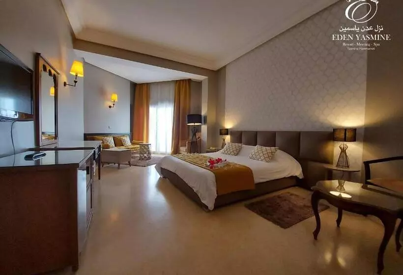اتاق سوپریور با چشم‌انداز استخر, Eden Yasmine Resort & Spa
