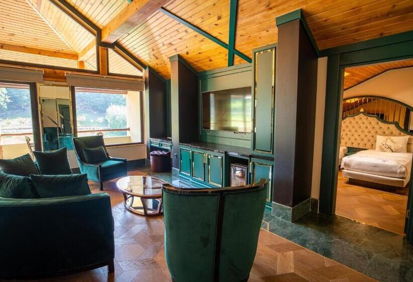 キングサイズベッドのスイートルーム, Gazelle Resort & Spa