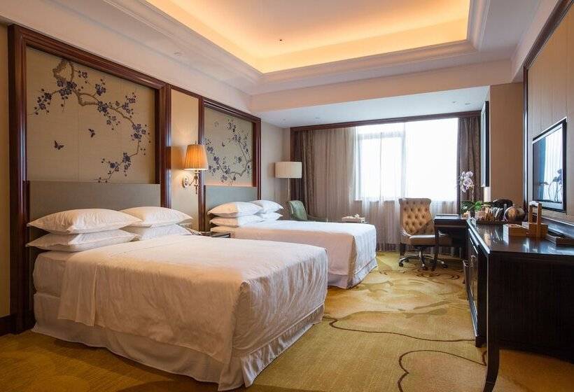 חדר סטנדרט שתי מיטות זוגיות, Sheraton Shantou