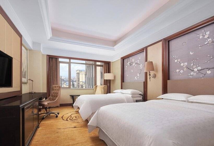 חדר סטנדרט שתי מיטות זוגיות, Sheraton Shantou