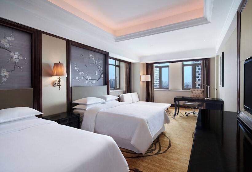 חדר סטנדרט שתי מיטות זוגיות, Sheraton Shantou