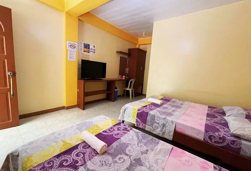 スタンダードトリプルルーム, White Beach Hotel Puerto Galera Powered By Cocotel
