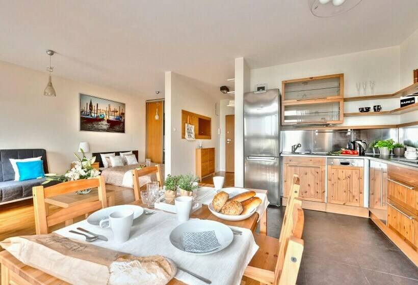 Студия Стандарт, P&o Apartments Arkadia