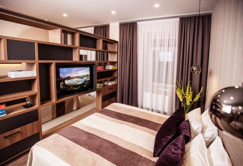 1 Szobás Apartman Földszinten, Senator Maidan